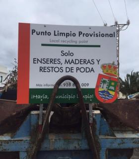 Haría trabaja en la mejora de las infraestructuras de residuos y en un nuevo punto limpio. · foto 1