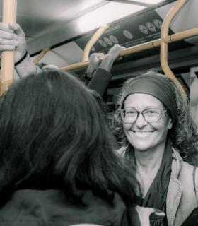 Las fotos ganadoras del quinto concurso de Guaguas Municipales recorren la ciudad en una exposición a bordo de varios vehículos de la empresa · foto 1