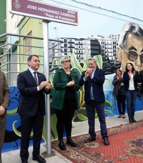 Santa Cruz de Tenerife homenajea al dirigente vecinal de Santa María del Mar José Hernández · foto 2