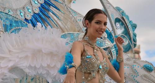 Coso apoteosis del Carnaval Internacional de Los Cristianos 2019