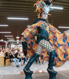 Éxito rotundo de las fiestas del Carnaval en el Mercado de Guía este fin de semana · foto 14