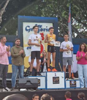Francisco Cabrera y Chiara Silvia Meroi se coronan en la 32ª Carrera Popular Paco Artiles · foto 1