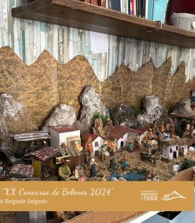 Miguel Ángel Rodríguez, ganador de la XX edición del Concurso de Belenes de Santiago del Teide · foto 1