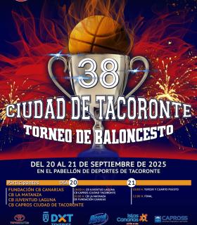 Ocho equipos protagonizan los torneos de baloncesto previstos para este fin de semana en Tacoronte · foto 1