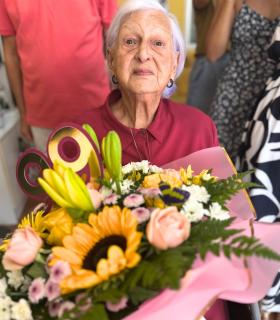 La Concejalía de Mayores homenajea a doña Felisa García Sánchez, la vecina más longeva de Tacoronte · foto 1