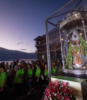 Candelaria despide a la Patrona esperando su regreso el 25 de de octubre · foto 1