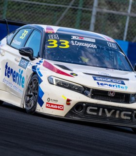 Santi Concepción en el templo de la velocidad, Monza Italia · foto 2