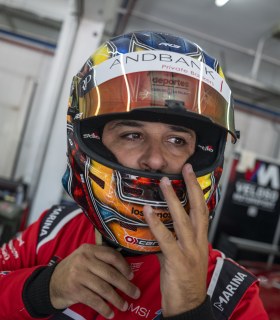 Himar Acosta ha finalizado en la cuarta posición de la categoría GTX en la primera carrera del fin de semana del Iberian Supercars · foto 1