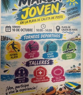 Llega una Marea Joven a la playa de Caleta de Fuste el 10 de octubre · foto 1