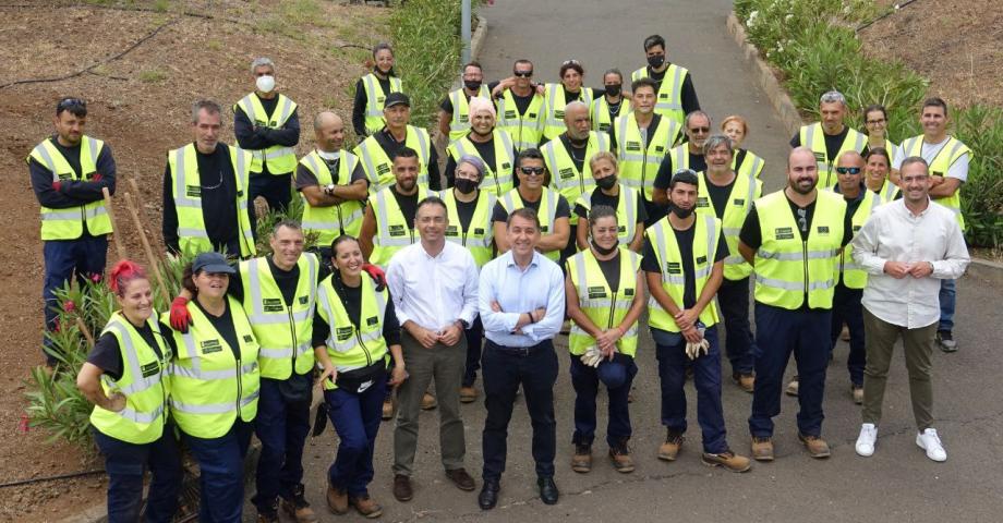 Santa Cruz de Tenerife: cuadrillas permanentes de Empleo Social acondicionan el parque de Santa Catalina