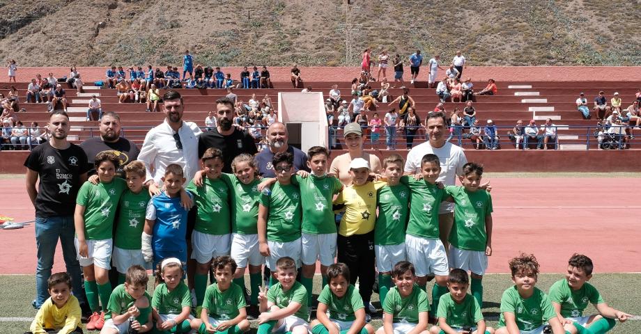El Rosario: jornada de convivencia en La Gomera para cerrar la primera temporada de la Escuela Municipal de Fútbol