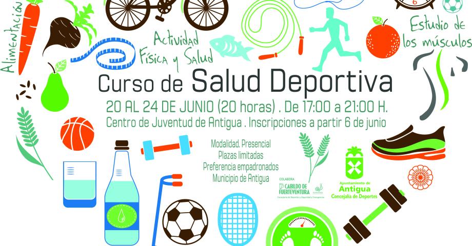 Antigua organiza para monitores y deportistas un Curso de Salud Deportiva