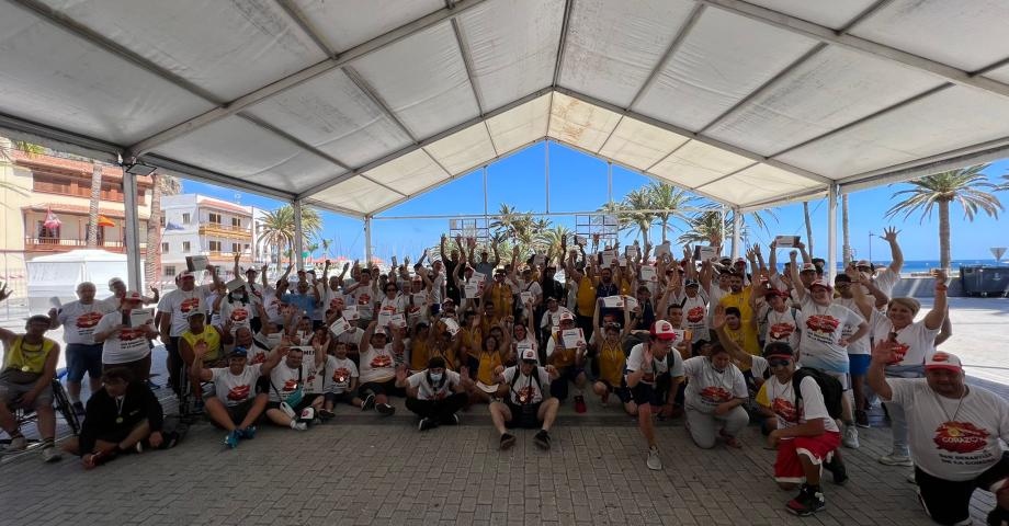 San Sebastián de La Gomera celebró la segunda edición de ‘Baloncesto de Corazón’