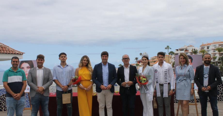 Santiago del Teide: el alcalde presenta las galas Miss World Tenerife y Mister Internacional Tenerife que se desarrollarán en Puerto de Santiago