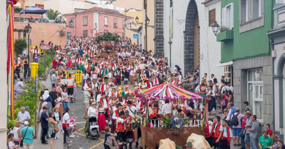 Este domingo se celebra la Romería de La Orotava, la más bonita de Canarias