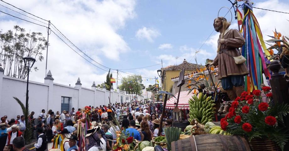 Tacoronte: Fiestas aplaza el Baile de Magos ante la previsión de lluvias y mantiene la XXXI Romería en honor a San Isidro Labrador