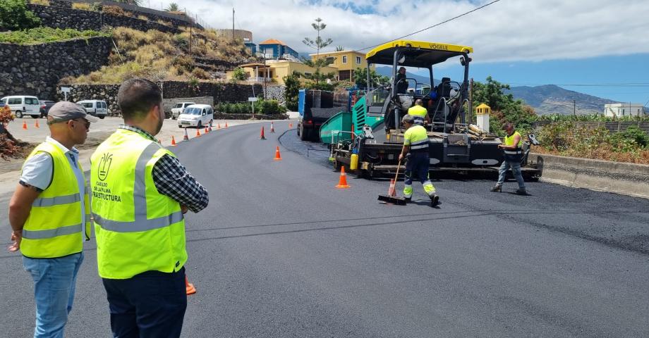 La Palma: la carretera de La Grama recupera el doble sentido de circulación el lunes 11 de julio a partir de las 12:00 del mediodía