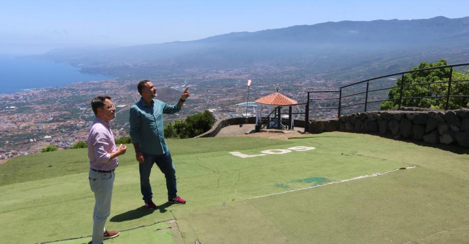 El Ayuntamiento de Los Realejos obtiene la titularidad de los terrenos de la pista de despegue de parapentes en La Corona