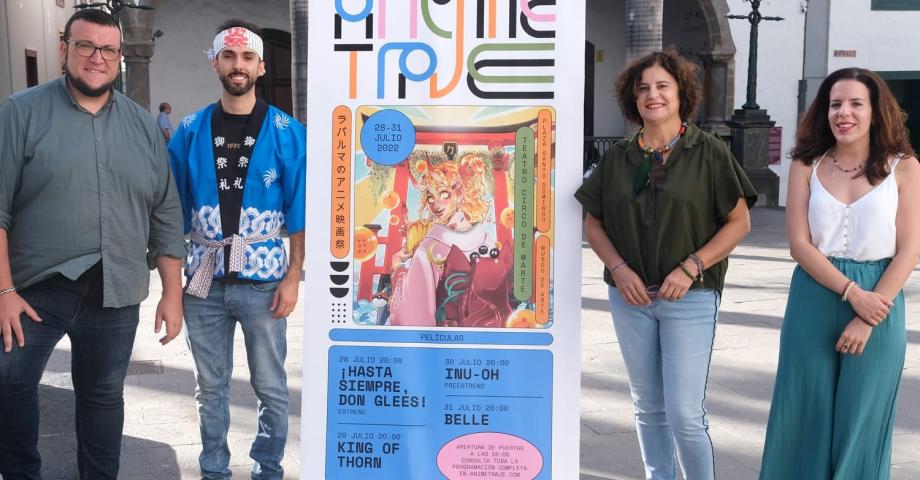 La VII edición de ‘Animetraje, Festival de Cine Anime La Palma’ calienta motores