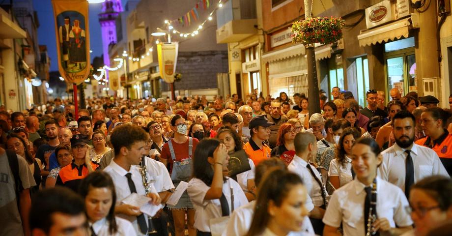 Candelaria: los peregrinos se rencuentran con la Patrona de Canarias