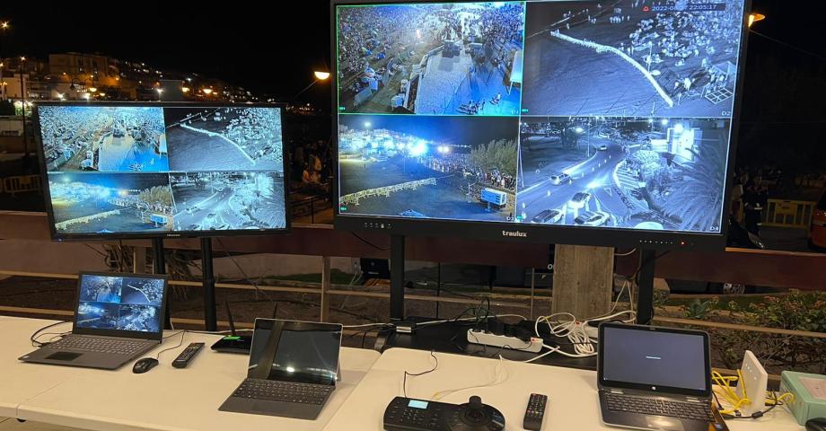 El Ayuntamiento de Telde agradece el civismo de la ciudadanía y el trabajo del dispositivo de seguridad durante el espectáculo pirotécnico en Melenara
