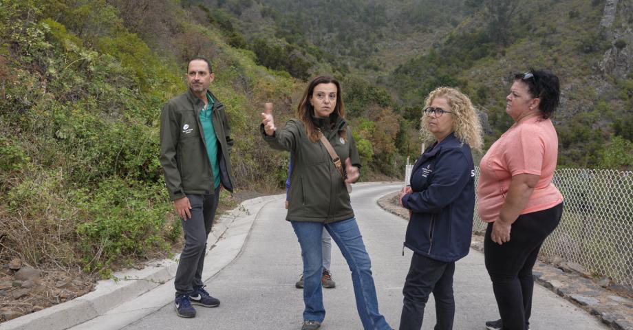 El Cabildo de Tenerife finaliza la mejora de dos tramos del camino de El Tomadero, en Anaga