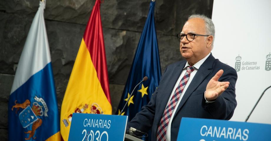 Curbelo confía en que la conexión directa con Gran Canaria sea permanente más allá de 2023