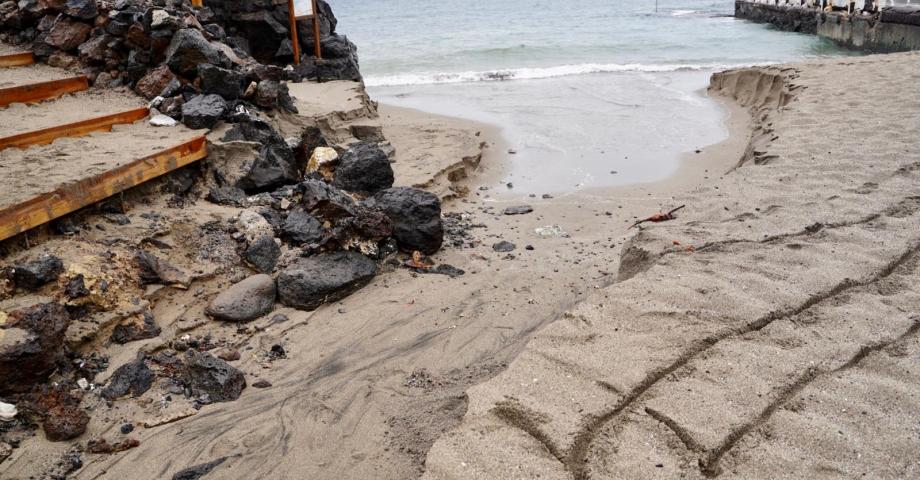 Acumulaciones de agua, principales incidencias en Arona