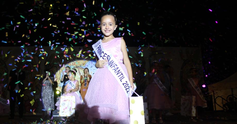 Aina Magnolia Martín Trujillo, elegida Reina Infantil de las fiestas en honor a San Joaquín y la Virgen de La Paz en Tamaimo