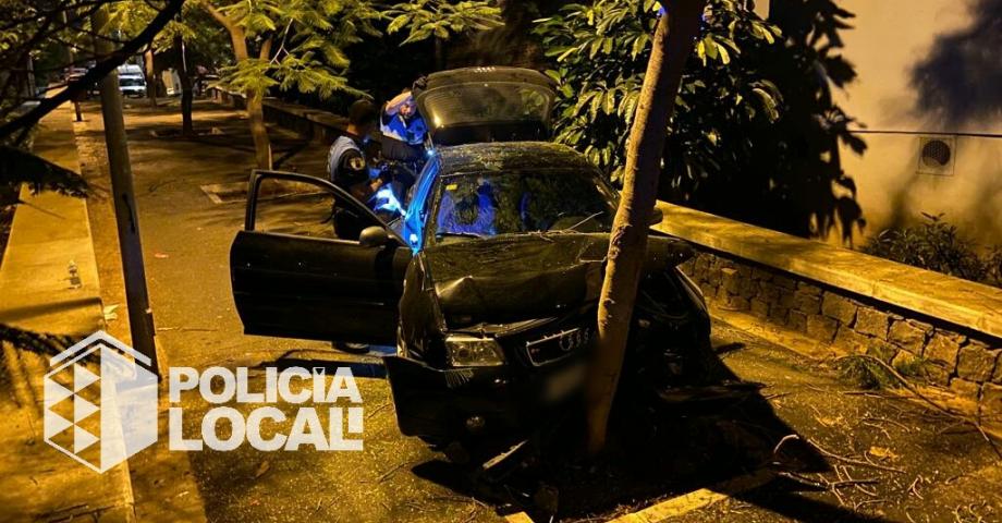 Santa Cruz de Tenerife: dos hombres detenidos en Santa Clara al tratar de huir de una patrulla policial