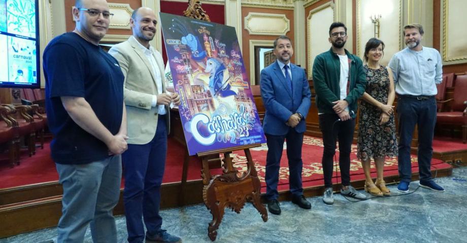 Santa Cruz de Tenerife ya tiene el cartel anunciador del Carnaval 2023