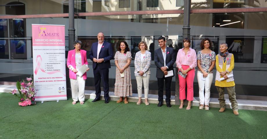 Santa Cruz de Tenerife: el MUNA acoge la lectura del manifiesto de Amate en el Día Mundial del Cáncer de Mama