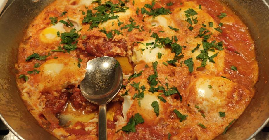 Shakshuka, un plato muy popular en Israel