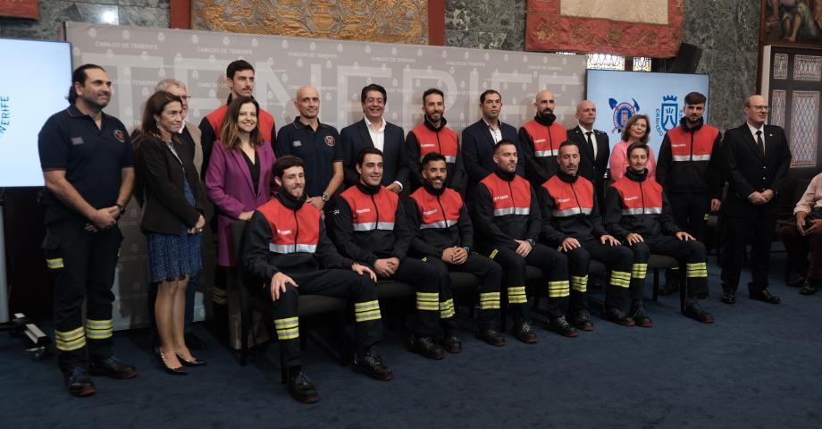 50 nuevos bomberos se incorporan a los parques de Tenerife