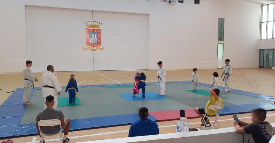 Celebrado el torneo de judo prebenjamin de las Fiestas Patronales de San Sebastián de La Gomera