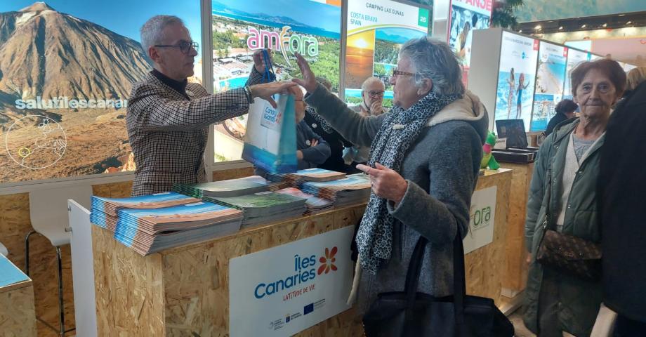 Canarias acude al Salon des Vacances para consolidar el turismo belga, con un gasto por encima de la media