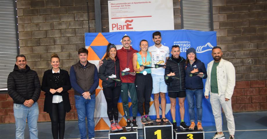 Santiago del Teide: Marco Rodríguez y Kayla Casaletto ganadores de la XVIII edición de la Carrera Vertical Subida del Panadero