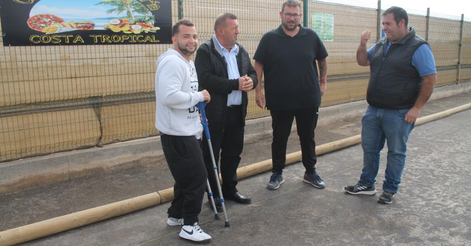  Dos nuevos campos para jugadores de Bola Canaria en el Arena Sport Center