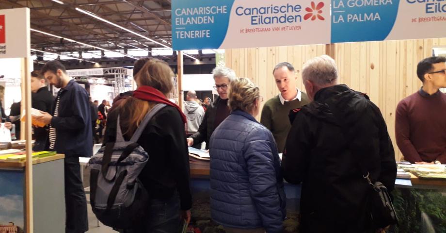 Turismo de Canarias intensifica su promoción dirigida al senderista y cicloturista en la feria de Bélgica