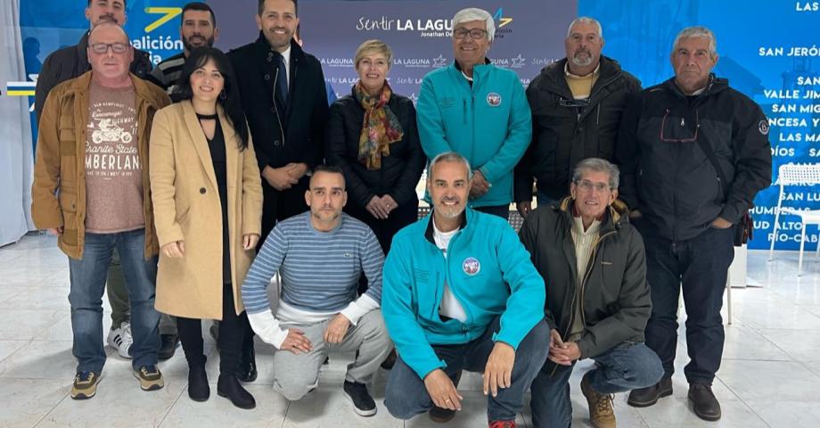 CC La Laguna se compromete a dar respuestas a las necesidades que plantean las asociaciones de autocaravanas y campers