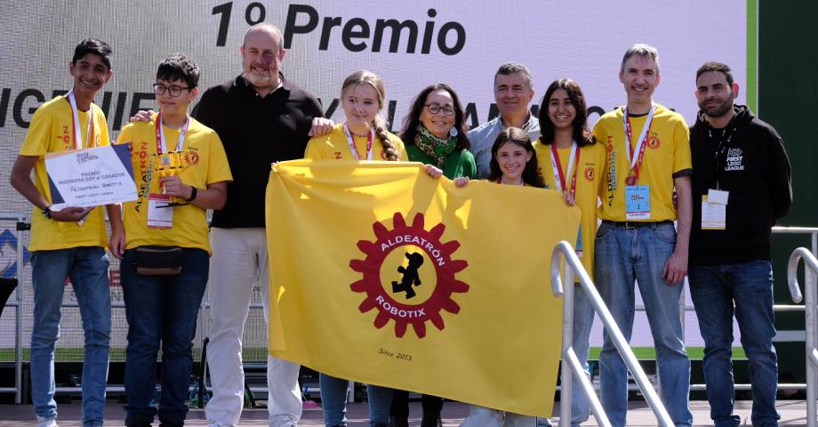 Aldeatrón Robotix y Skynet II, ganadores de la XI edición de la First Lego League Canarias 