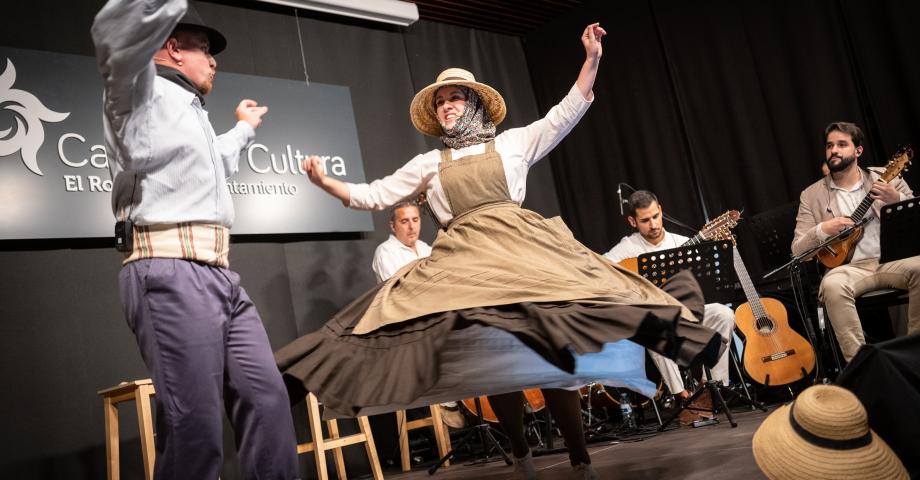 Espectáculo de categoría con "El Salinero“ en la Casa de la Cultura de El Rosario