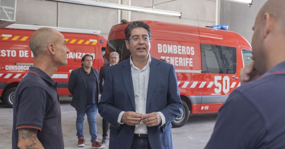 El parque de bomberos del Valle de Güímar, listo para empezar a funcionar 