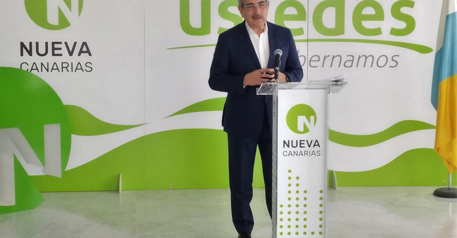 NC aprueba la candidatura de Román Rodríguez a la Presidencia del Gobierno de Canarias el 28M 