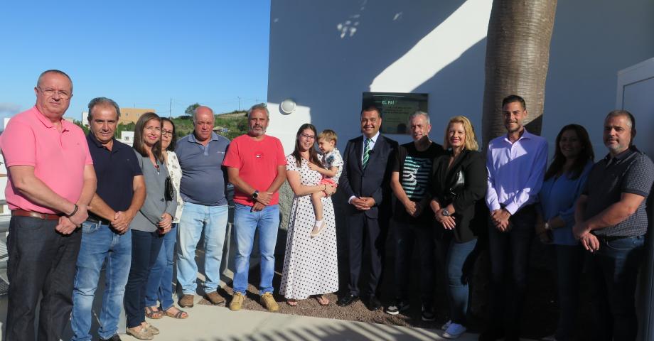 El Ayuntamiento de Guía inauguró hoy el Aula de la Naturaleza de El Palmital