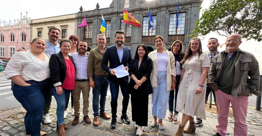 Coalición Canaria formaliza ante la Junta Electoral su candidatura al Ayuntamiento de La Laguna