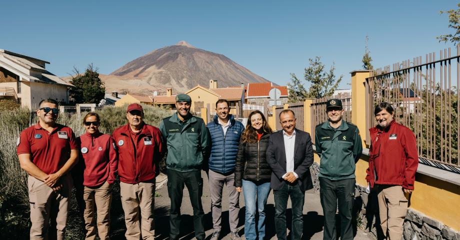 El Cabildo entrega el nuevo destacamento de la Guardia Civil en el Parque Nacional del Teide