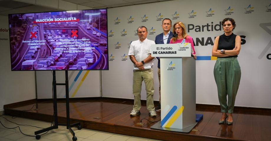 Rosa Dávila desarrolla las medidas para mejorar la movilidad de Tenerife