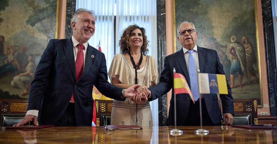 El Gobierno de Canarias y el Cabildo de La Gomera firman con el Gobierno de España la ‘Estrategia Gomera36’