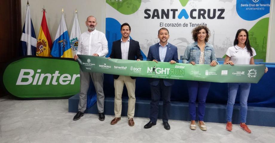 Más de 4.000 participantes en la sexta edición de la Binter NightRun Santa Cruz de Tenerife